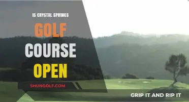 Is Crystal Springs Golf Course Open? Current Status and Updates