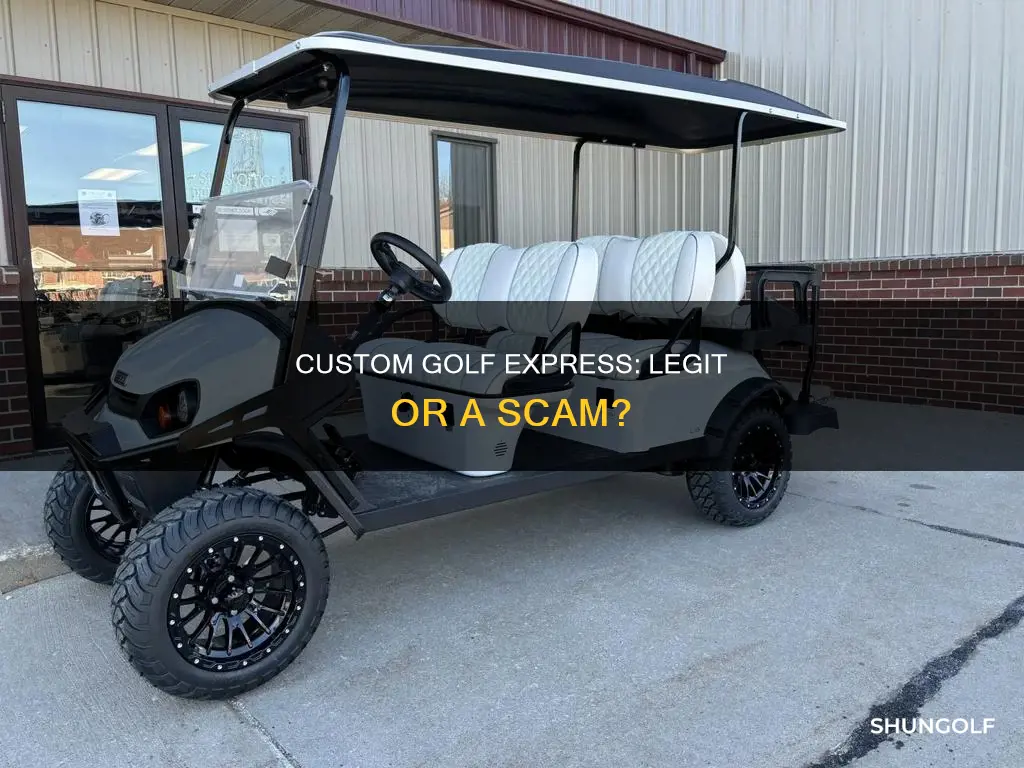 is custom golf express legit