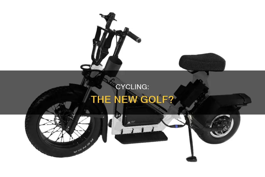 is cycling really the new golf