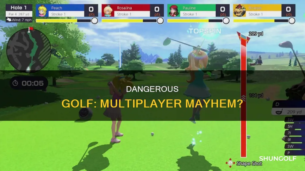 is dangerous golf multiplayer