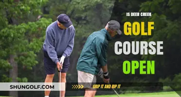 Is Deer Creek Golf Course Open? Current Status and Updates