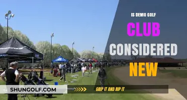 Is a Demo Golf Club Considered New? Unraveling the Mystery