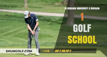 Denison University Golf: Division 1 Status and Program Overview