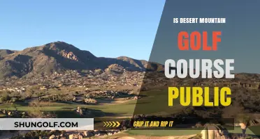 Is Desert Mountain Golf Course Public? Exploring Access and Membership Details