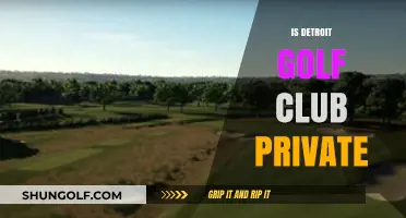 Is Detroit Golf Club Private? Exploring Membership and Access Details
