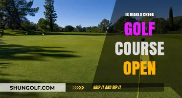 Is Diablo Creek Golf Course Open? Current Status and Updates