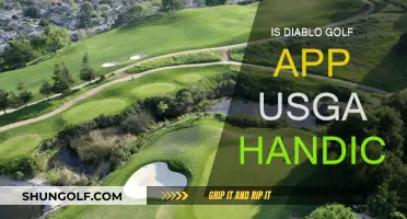 Golf Handicap Tracking: Diablo's USGA App