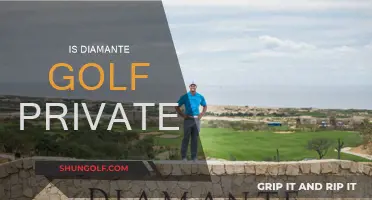 Golfing at Diamante: Private or Public?