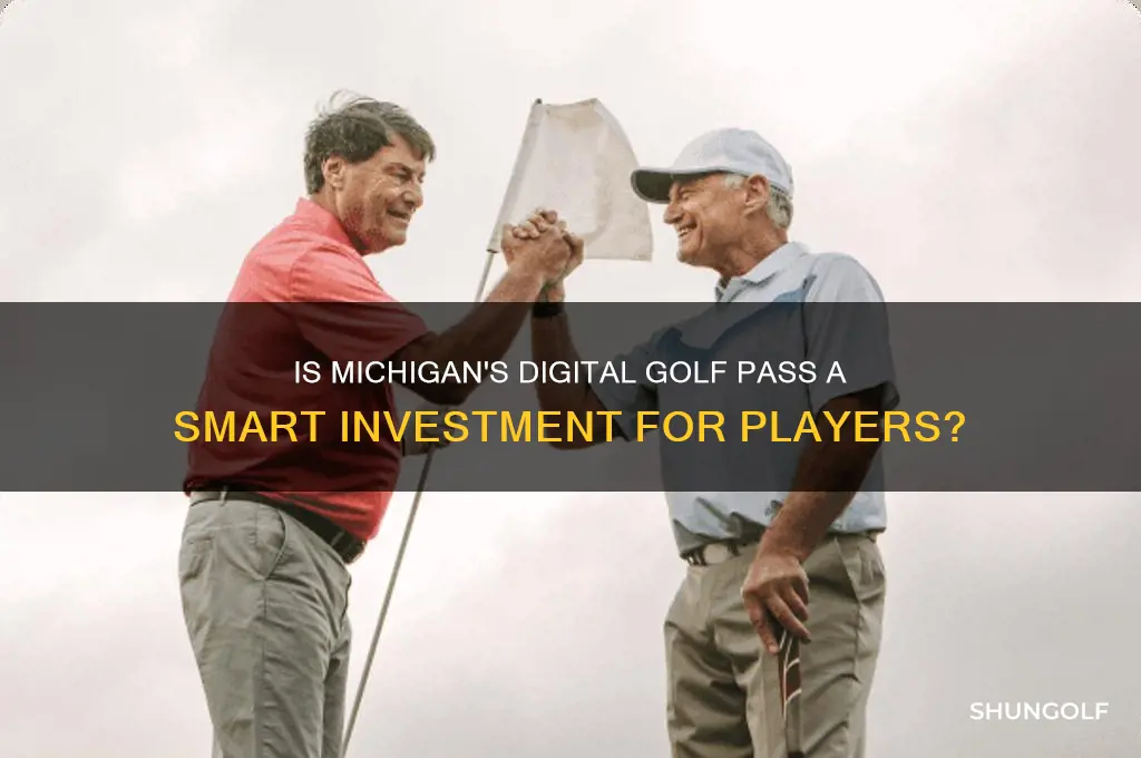 is digital golf pass worth it in michigan