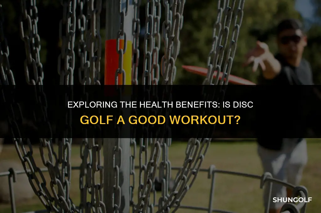 is disc golf a good workout