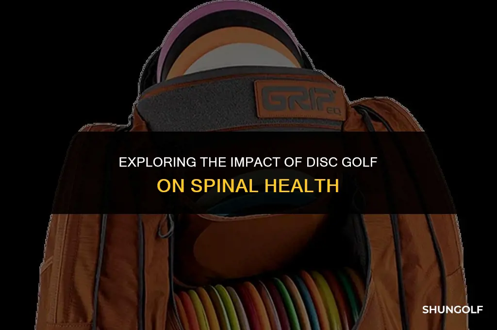 is disc golf bad for your back