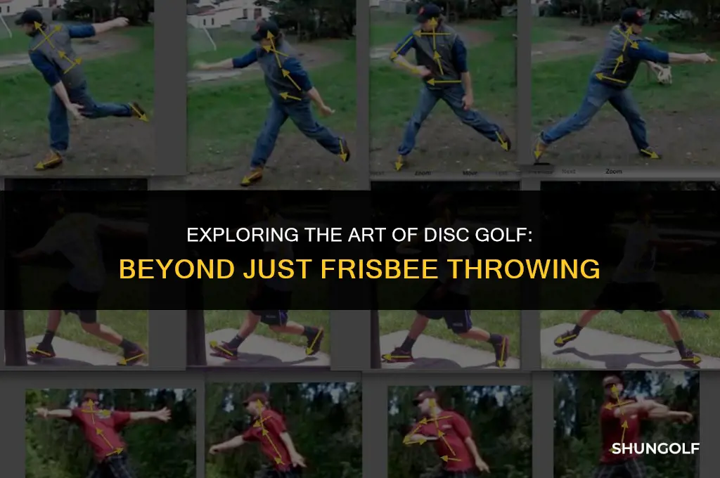 is disc golf frisbee throwing