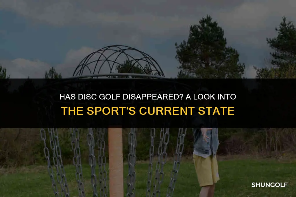 is disc golf gone