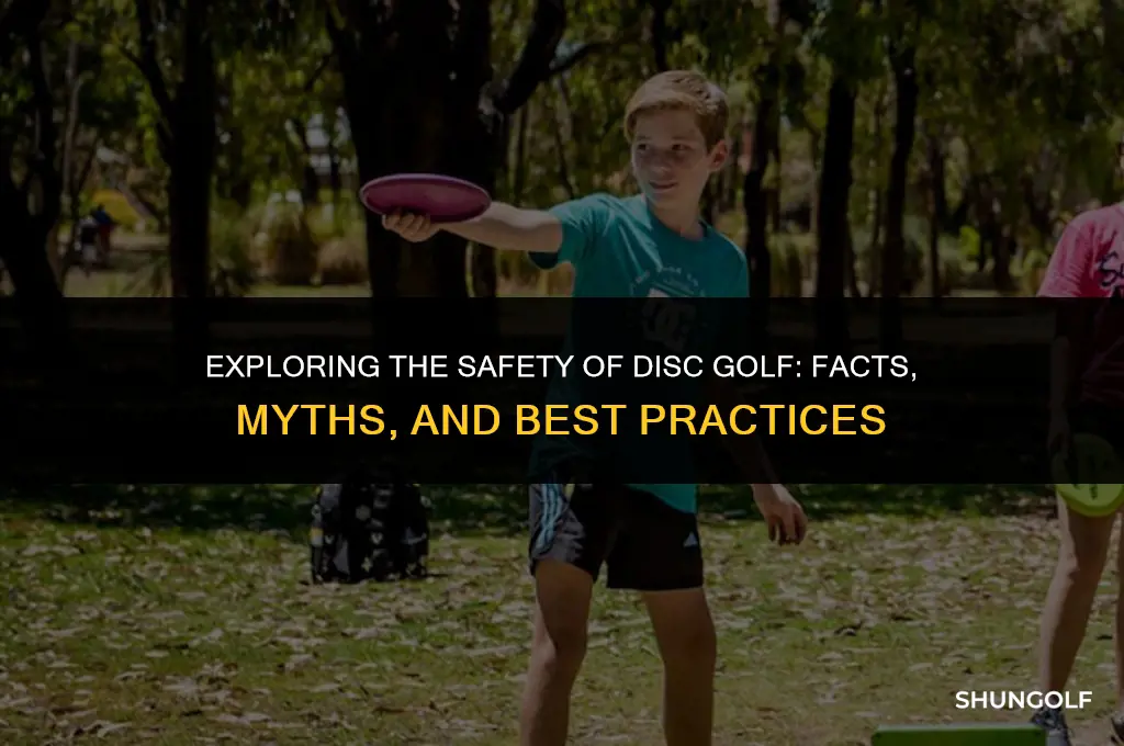 is disc golf safe