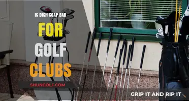Is Dish Soap Safe for Cleaning Your Golf Clubs?