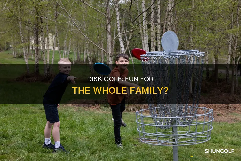 is disk golf kid friendly
