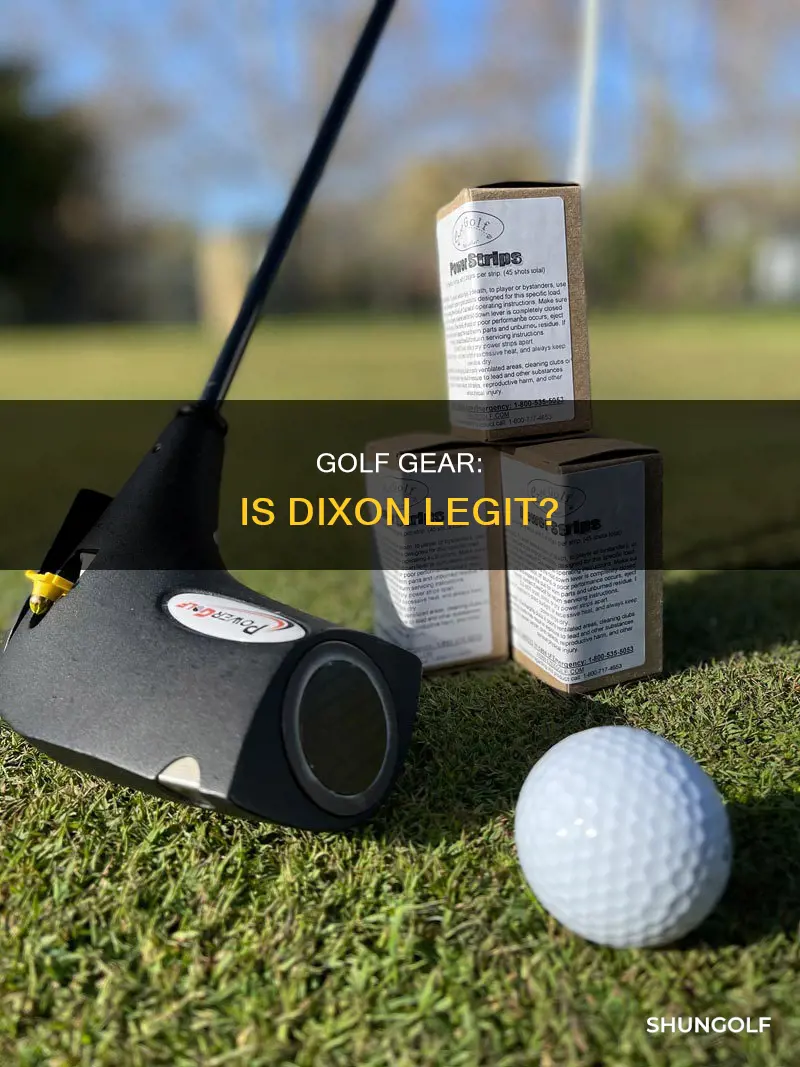 is dixon golf legit