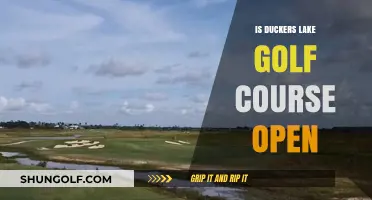 Is Duckers Lake Golf Course Open? Current Status and Updates