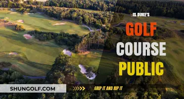 Is Duke's Golf Course Public? Exploring Access and Membership Details