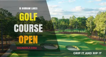 Is Durham Lakes Golf Course Open? Current Status and Updates