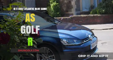 E-Golf Atlantic Blue vs. Golf R: Unraveling the Differences