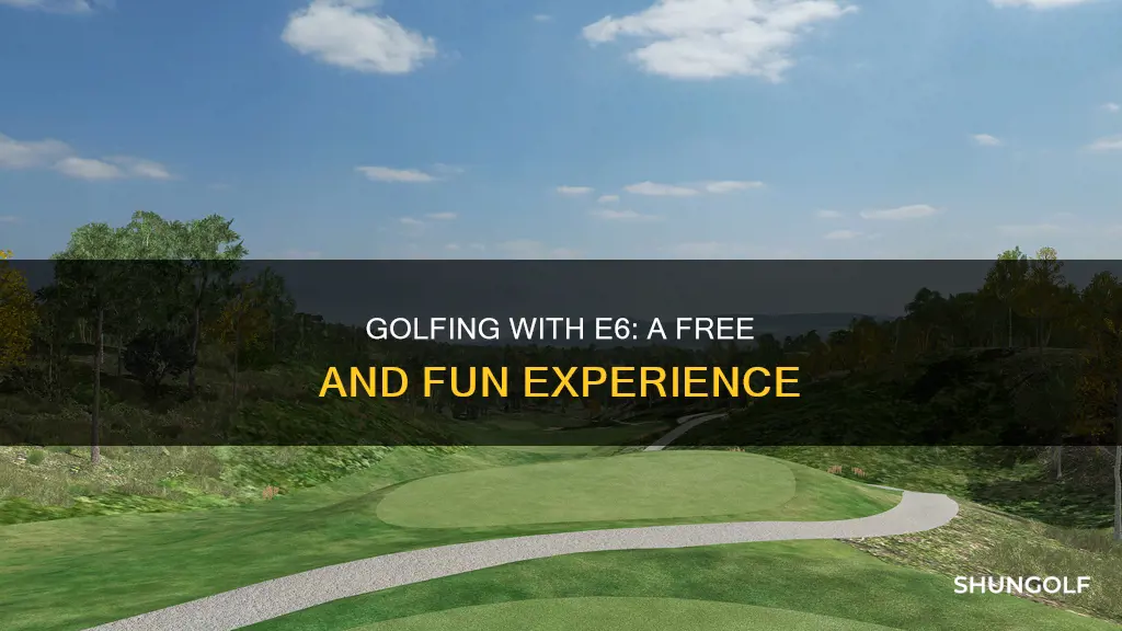 is e6 golf free