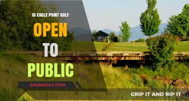 Is Eagle Point Golf Course Open to the Public?