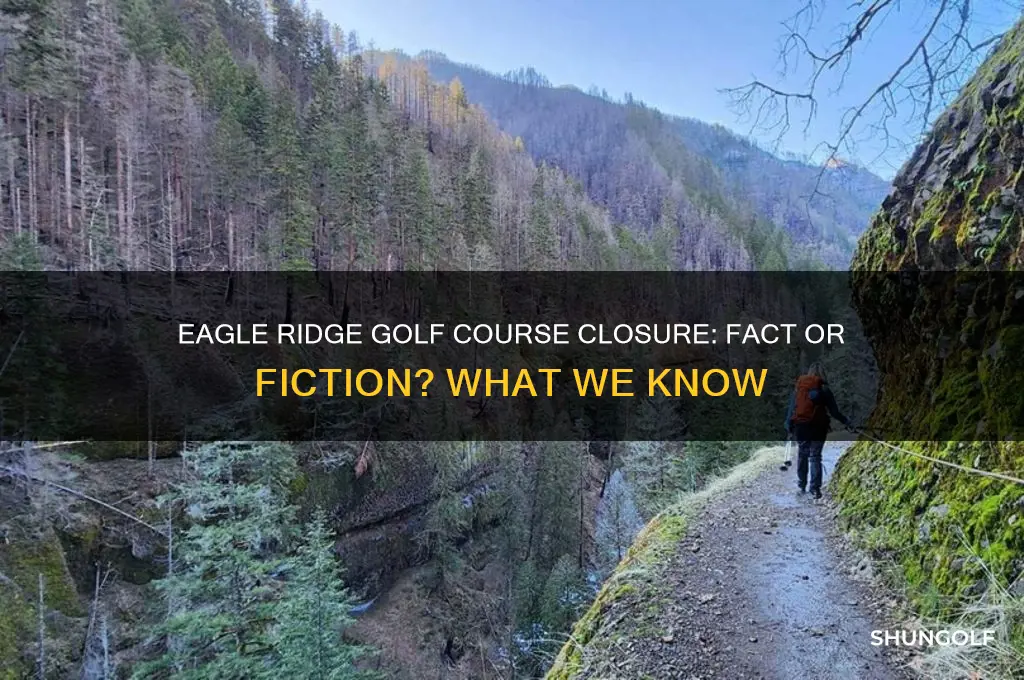 is eagle ridge golf course closing