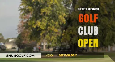 Is East Greenwich Golf Club Open? Current Status and Updates