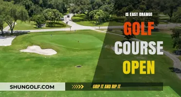 Is East Orange Golf Course Open? Current Status and Updates