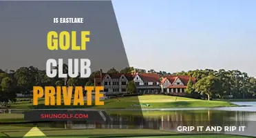 Is Eastlake Golf Club Private? Unveiling Membership Details and Access