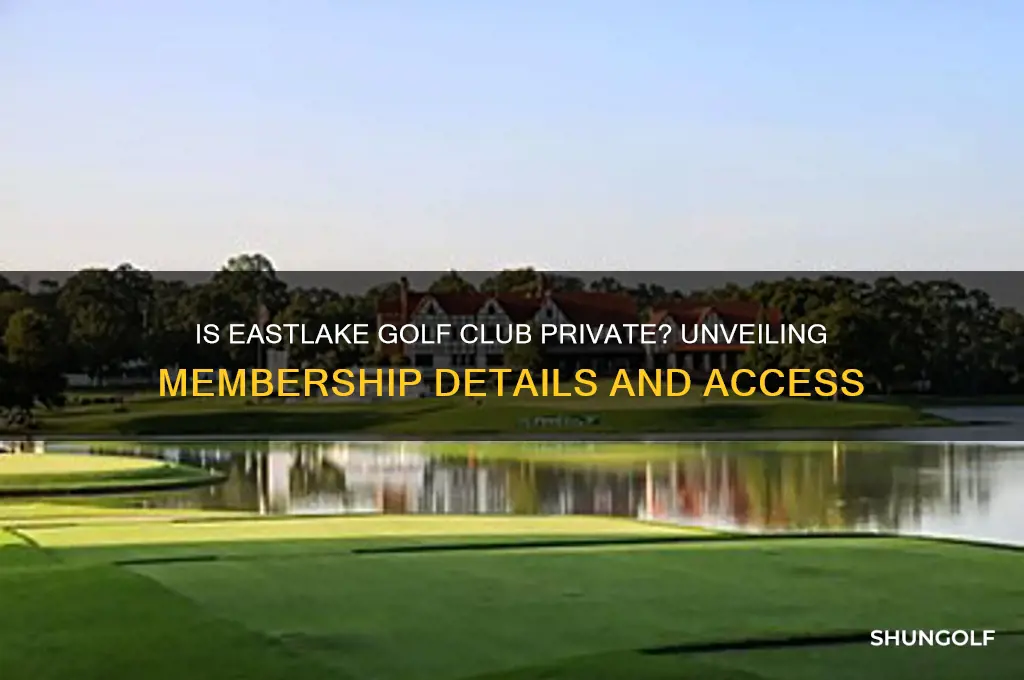 is eastlake golf club private
