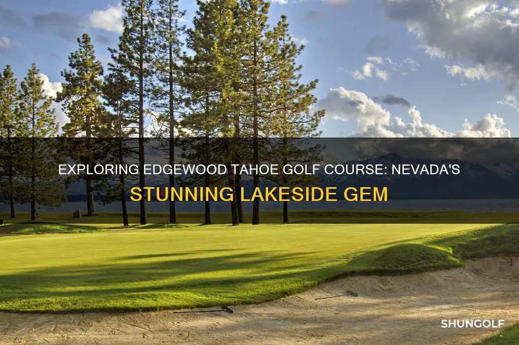 is edgewood tahoe golf course in nevada