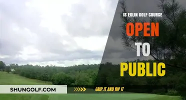Is Eglin Golf Course Publicly Accessible? A Comprehensive Guide