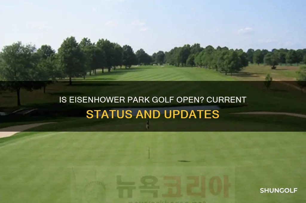 is eisenhower park golf open