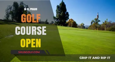 Is El Prado Golf Course Open? Current Status and Updates