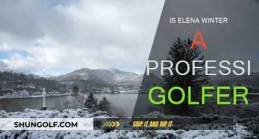 Elena Winter: Pro Golfer or Not?
