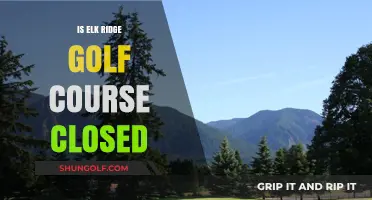 Is Elk Ridge Golf Course Closed? Current Status and Updates