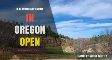 Is Elkhorn Golf Course in Oregon Open? Current Status Update