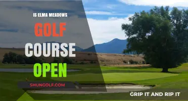 Is Elma Meadows Golf Course Open? Current Status and Updates