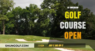 Is Emerson Golf Course Open? Current Status and Updates