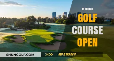 Is Encino Golf Course Open? Current Status and Updates