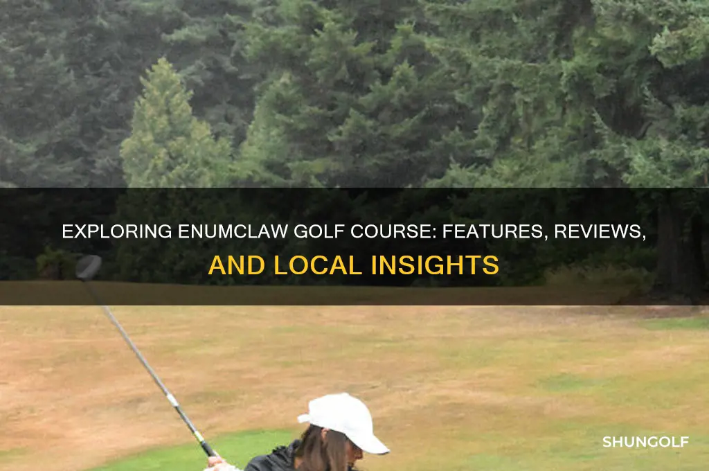 is enumclaw golf course