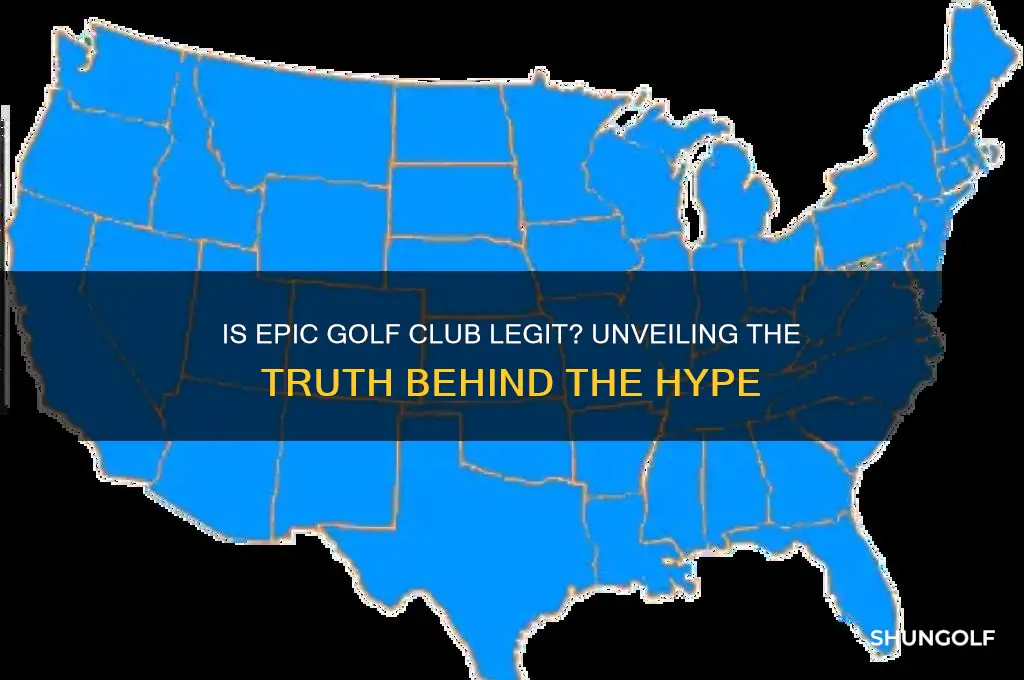 is epic golf club legit