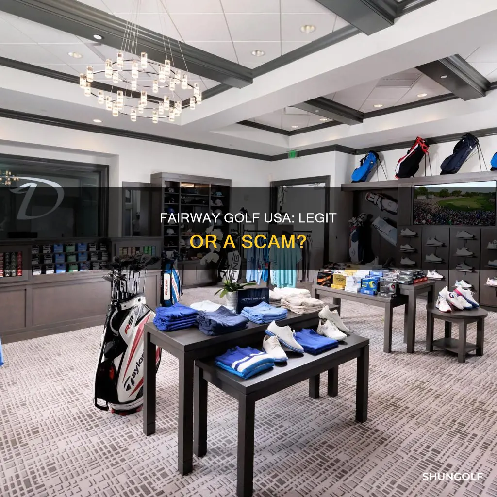 is fairway golf usa legit