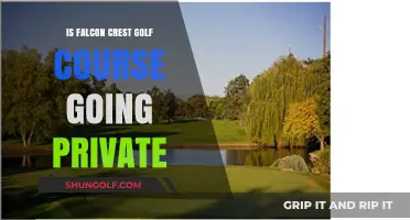 Falcon Crest Golf Course: Private Transition Rumors Explained
