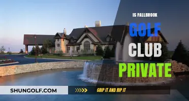 Is Fallbrook Golf Club Private? Exploring Membership and Access Details