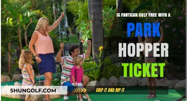 Is Fantasia Golf Free with a Park Hopper Ticket?