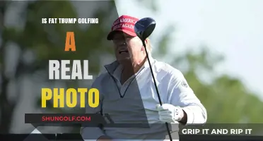Is the Viral Photo of a Fat Trump Golfing Real or Fake?