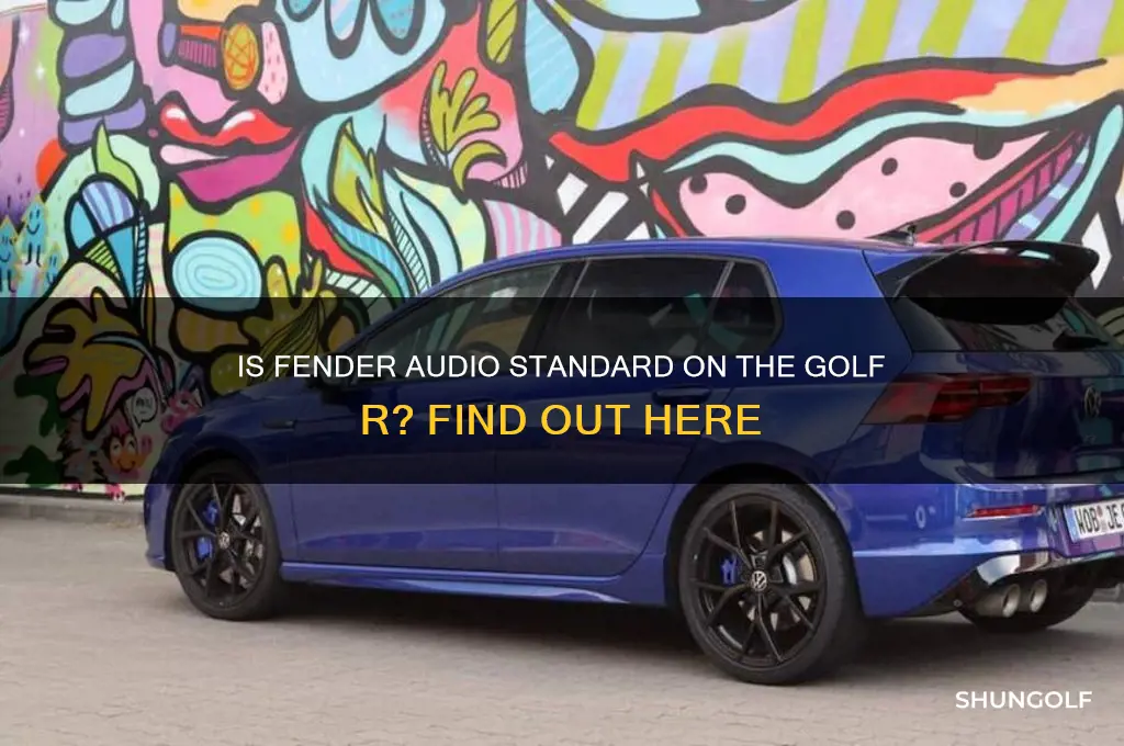 is fender audio standard on golf r